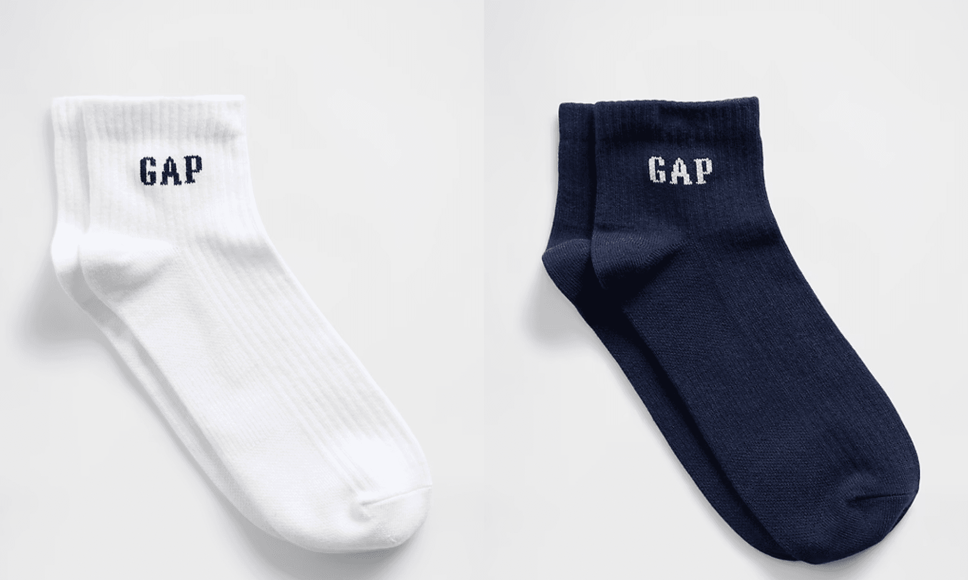 Gap Quarter Crew Socks Long-lasting