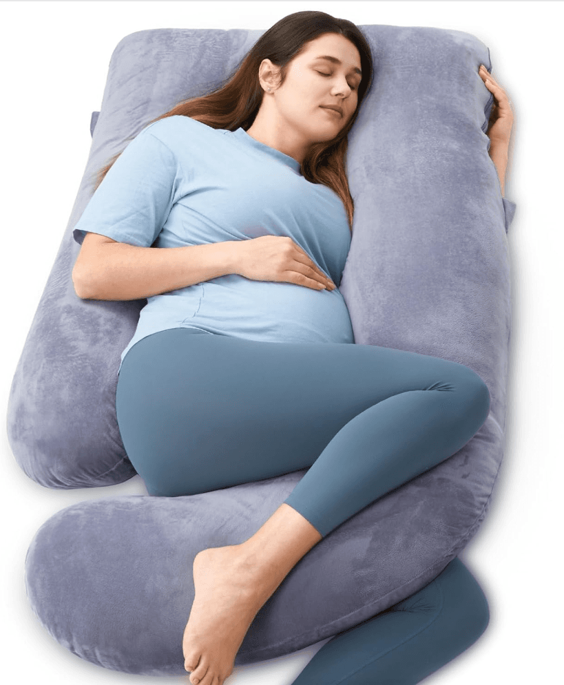 Momcozy U-shaped Pregnancy Pillow