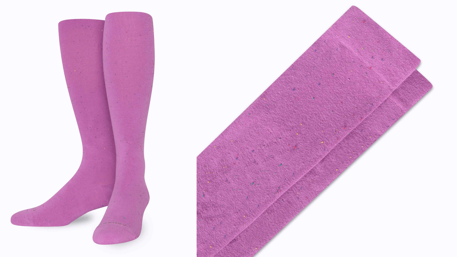 Knee-high compression socks