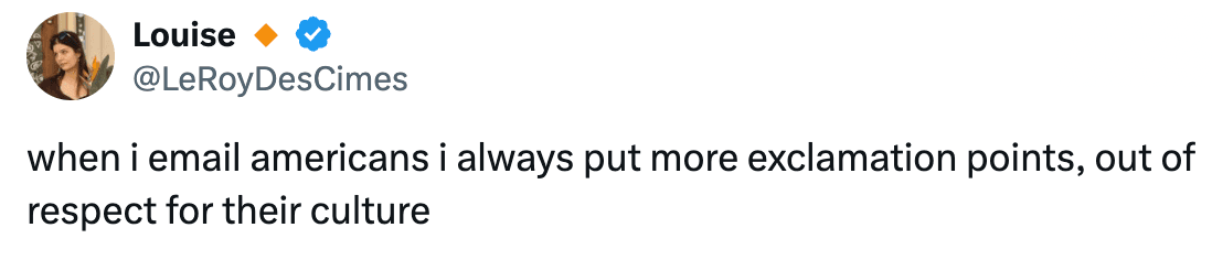 We needed this exclamations