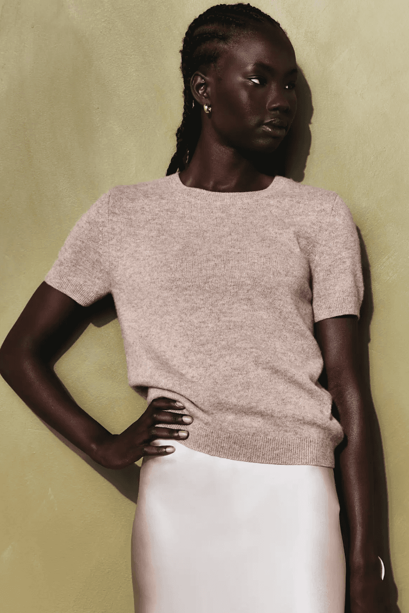 cashmere tee