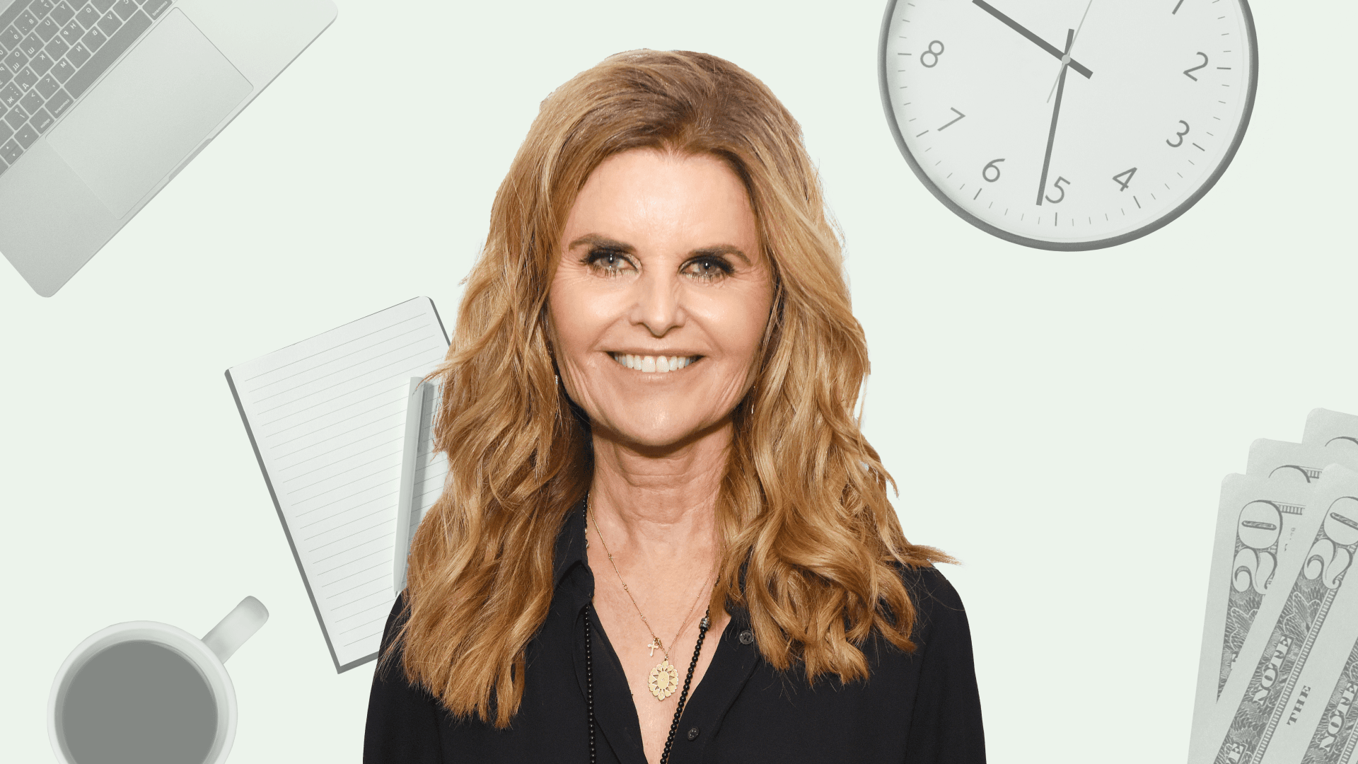 Maria Shriver smiling
