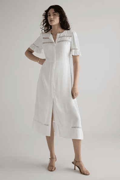 Quince Lace Inset Dress