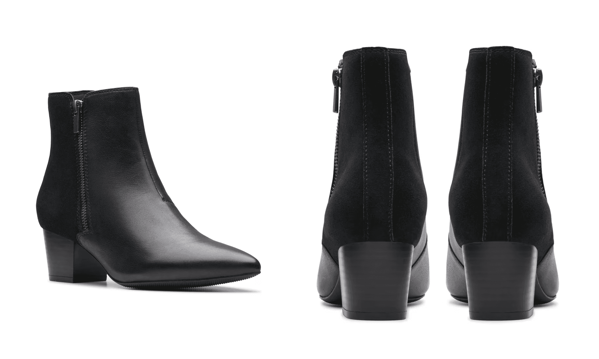 Clarks Ellanie Vibe Short Black Bootie