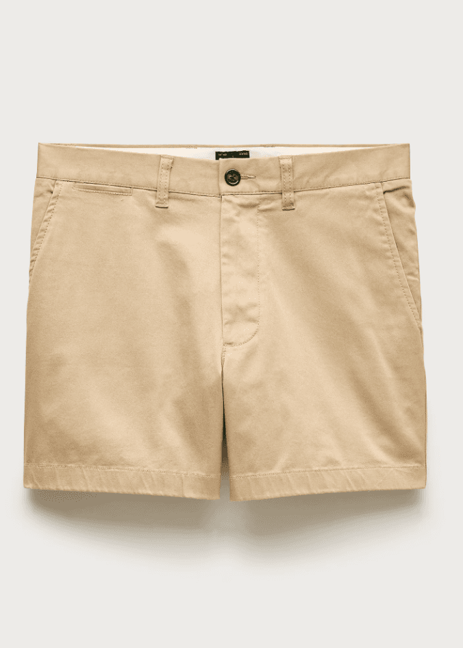 J.Crew Harbor Stretch Chino Short 5"