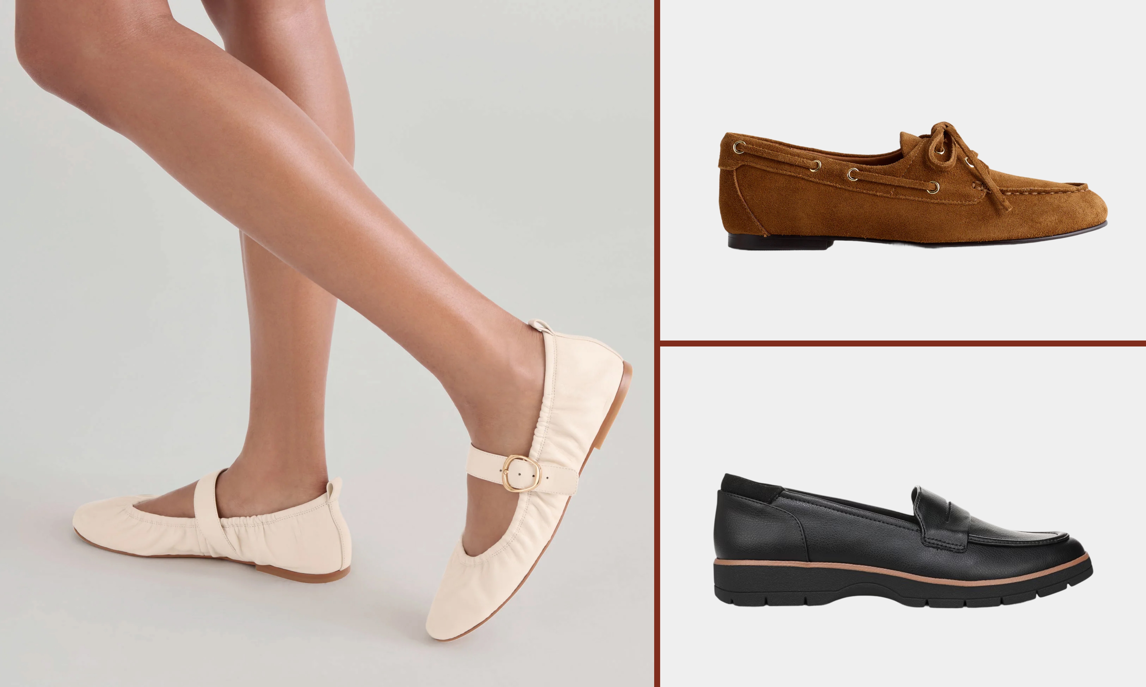 mary janes, boat shoes, loafers