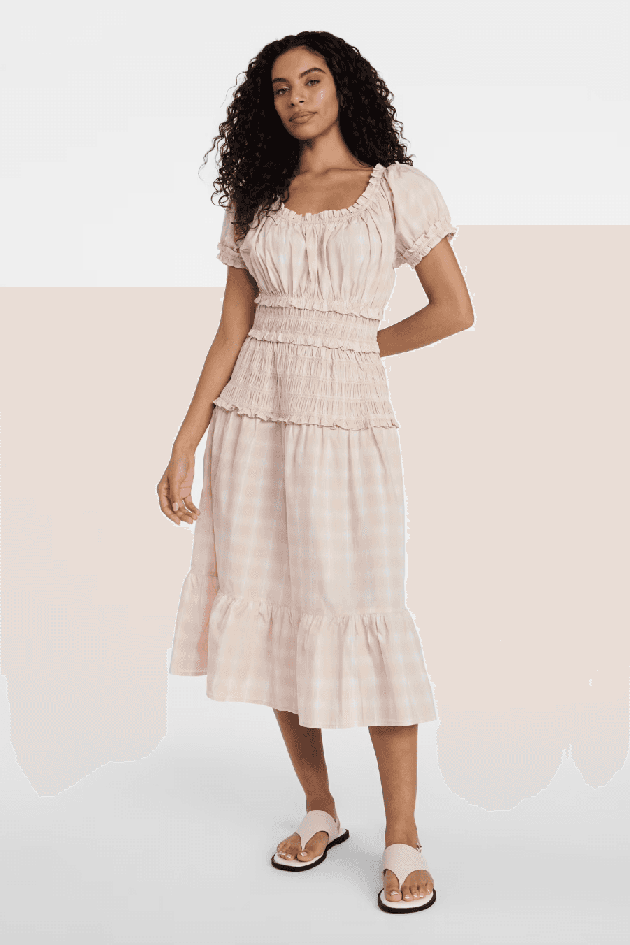 smocked dress