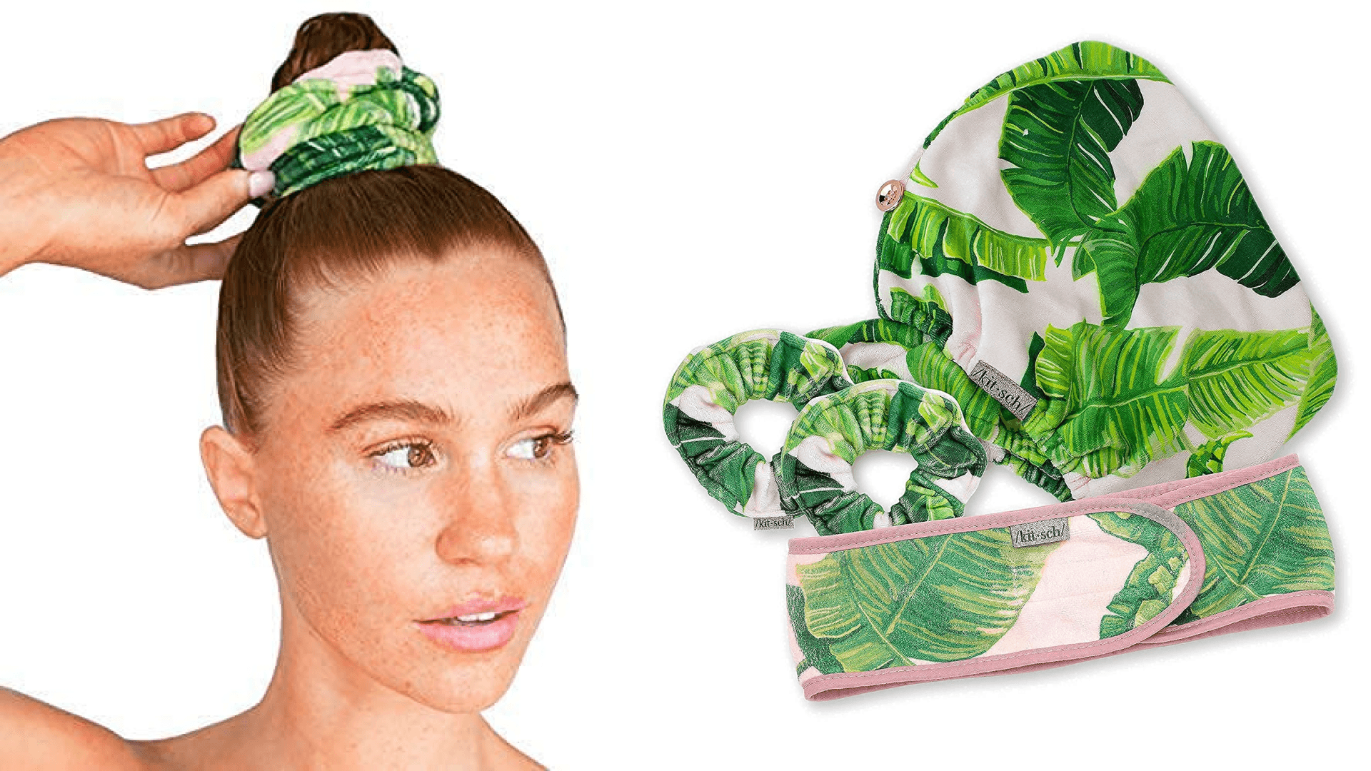 Spa-themed hair gift set