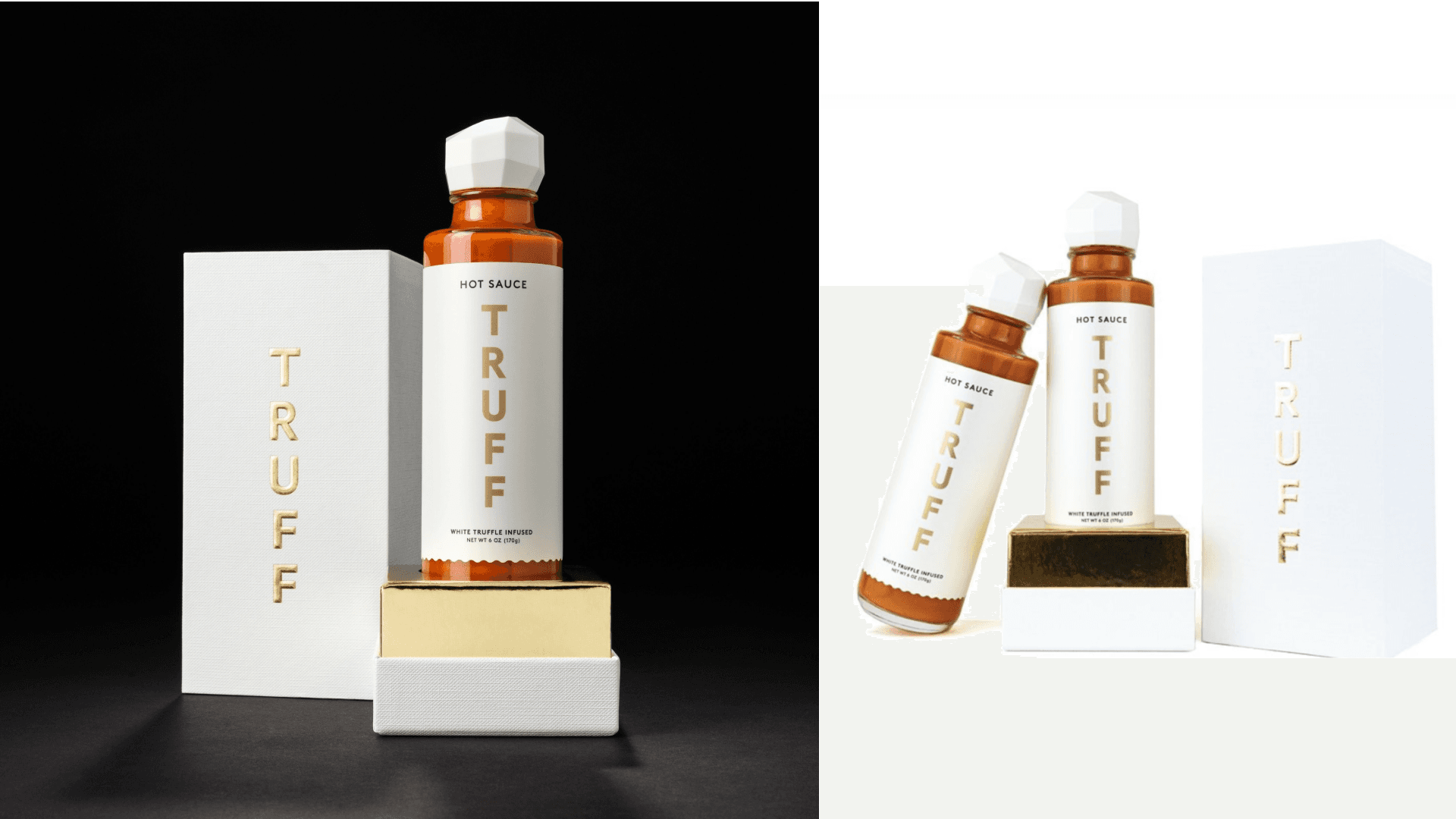 A truffle-infused hot sauce