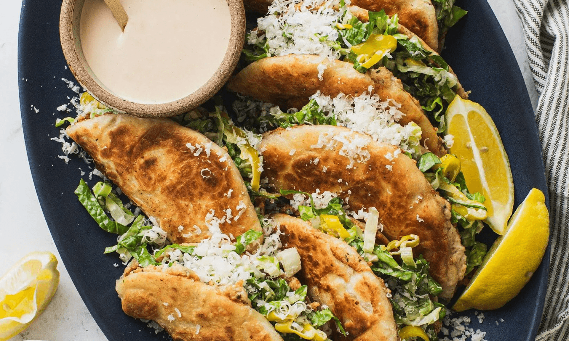 Chicken Caesar Smash Tacos photo
