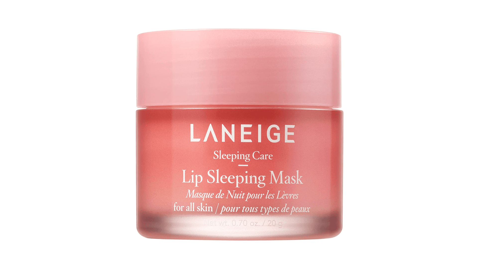 LANEIGE Lip Sleeping Mask, Berry: Nourishing Overnight Lip Treatment with Vitamin C, Shea & Murumuru Butter for Hydrating Dry, Flaky Lips