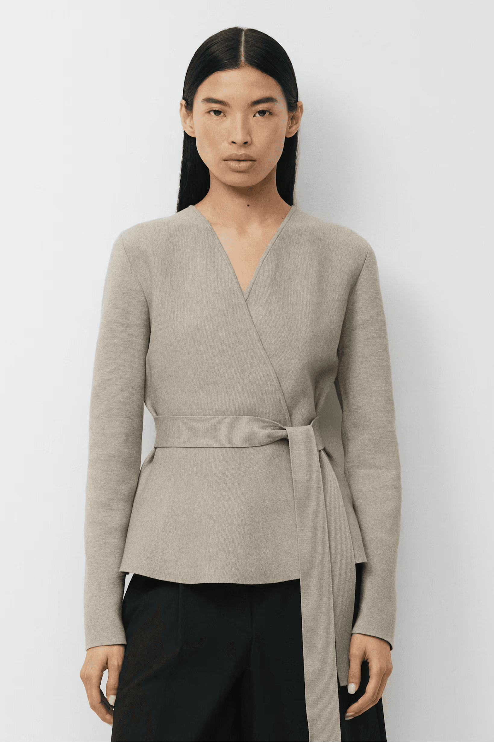 wrap cardigan