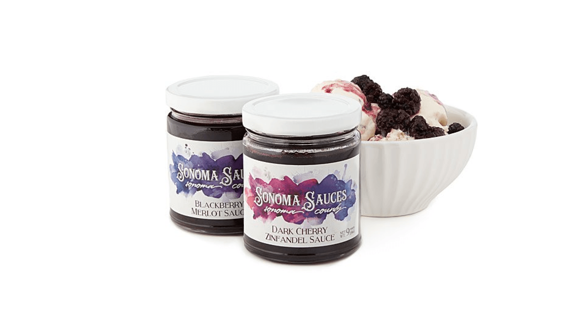 Wine-infused dessert sauces
