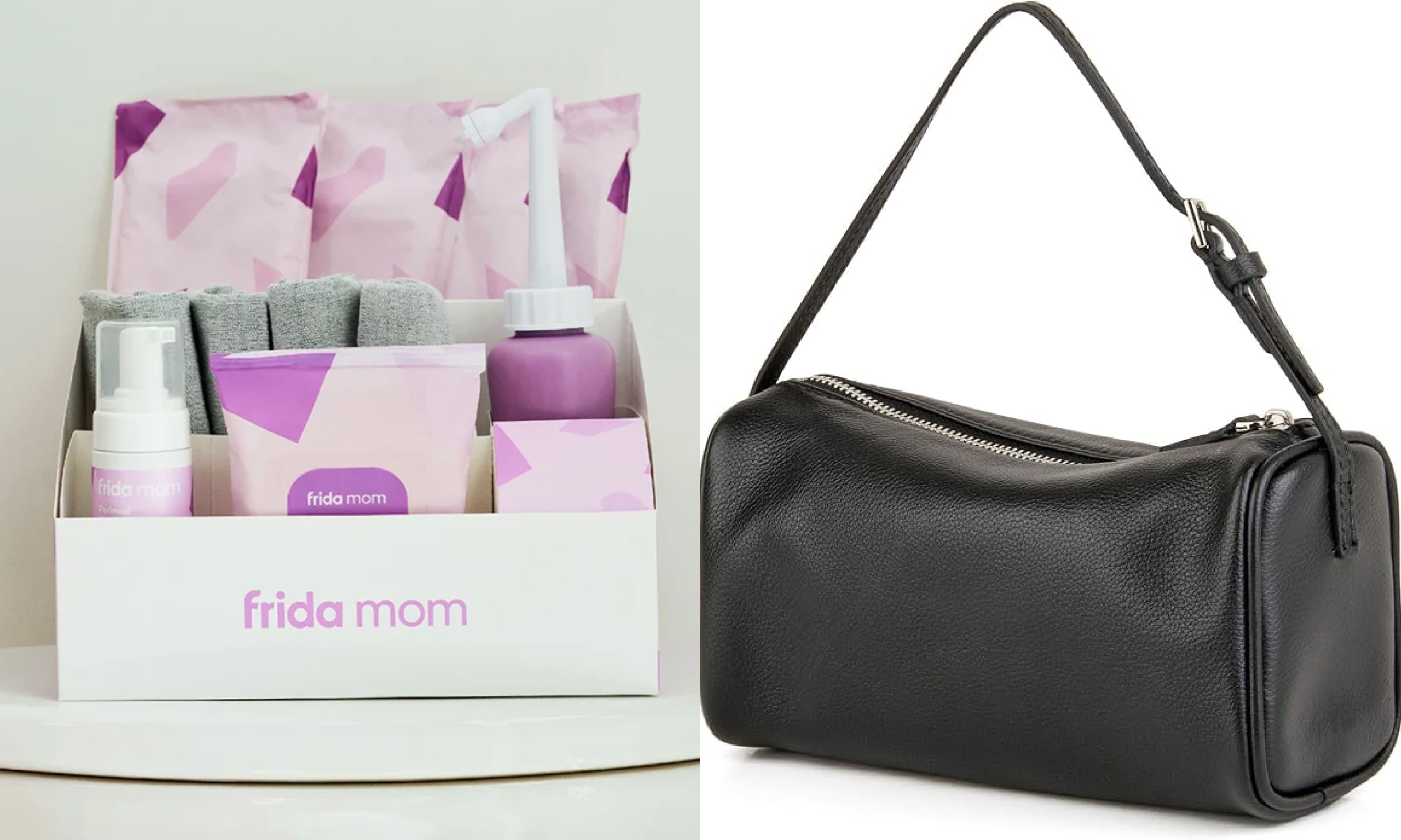 postpartum care kit, shoulder bag