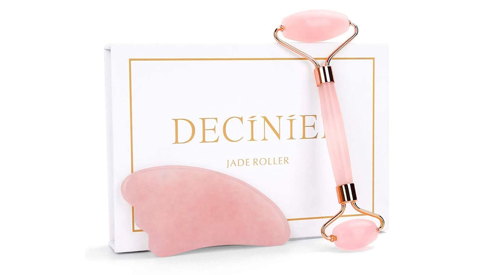 jade roller and gua sha set