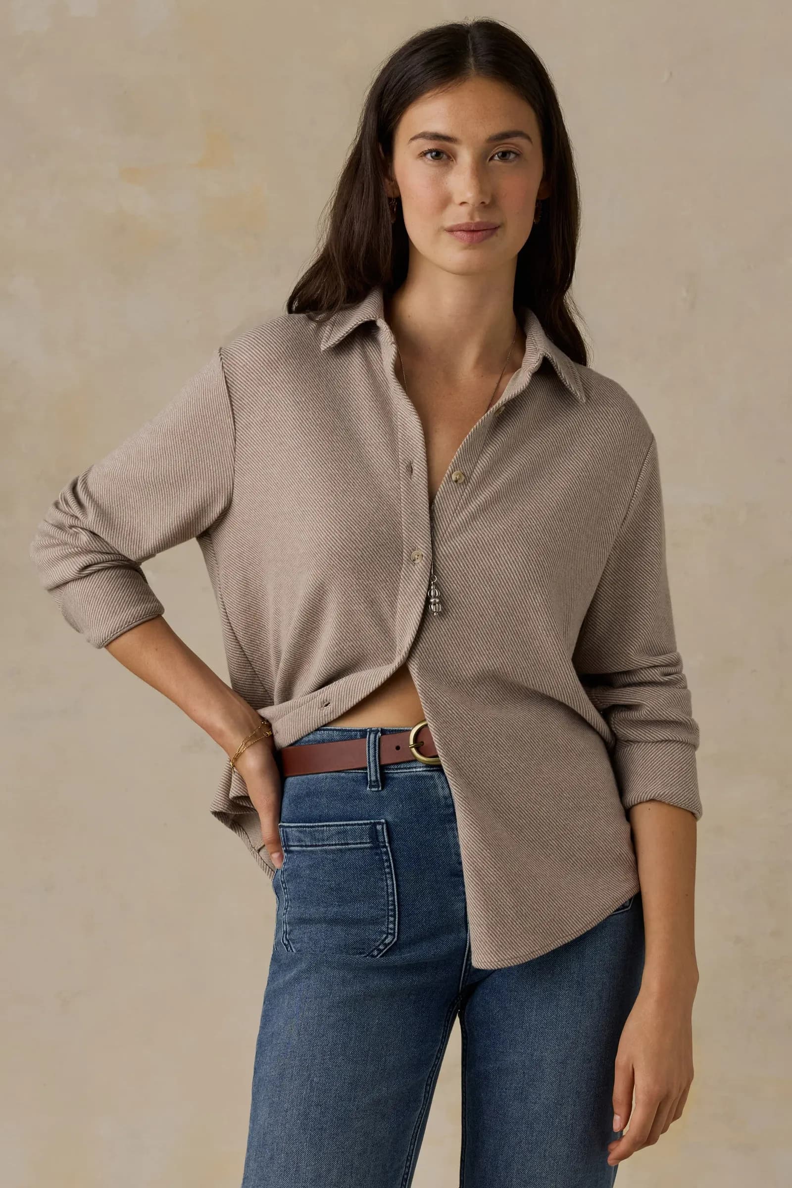 button-down shirt