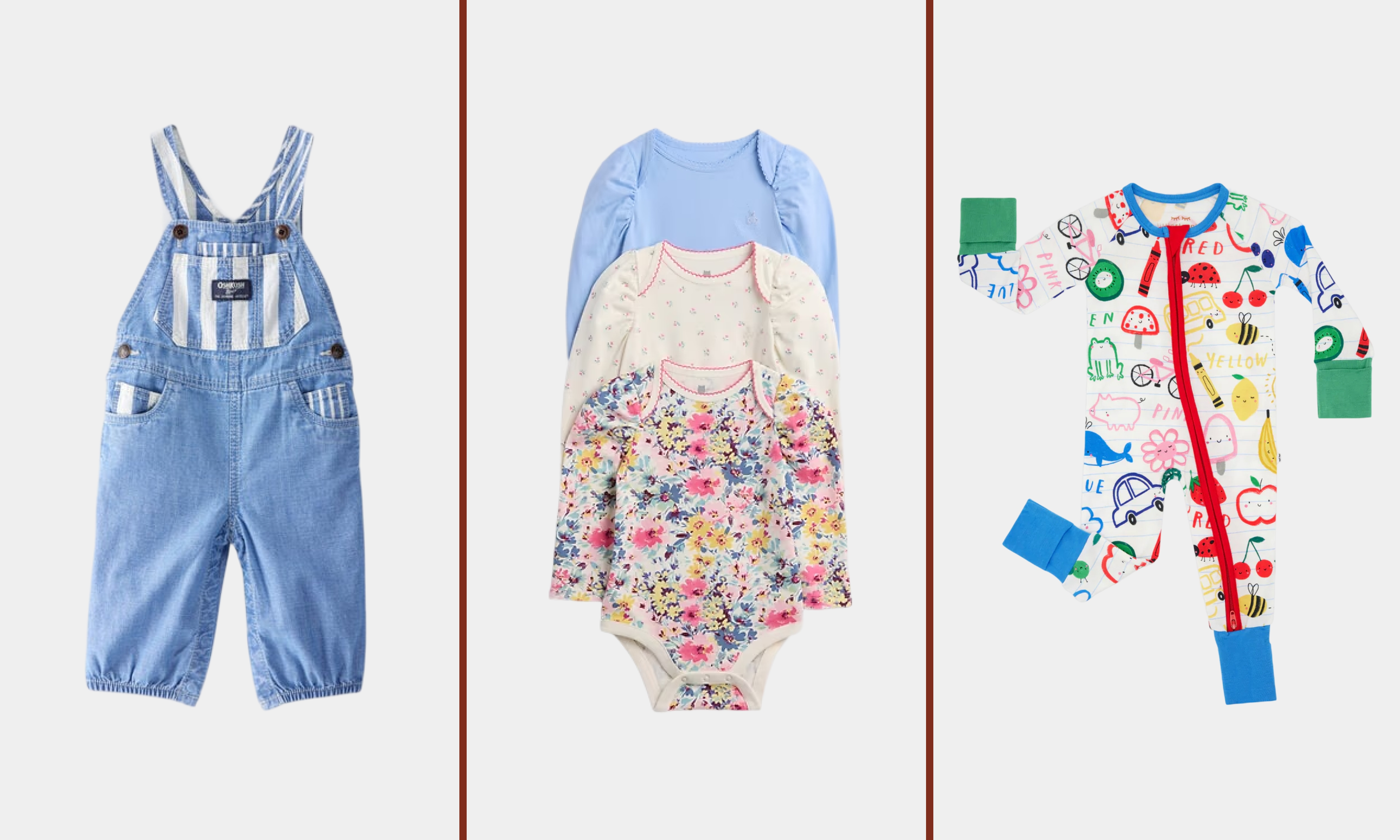 baby overalls, onesies