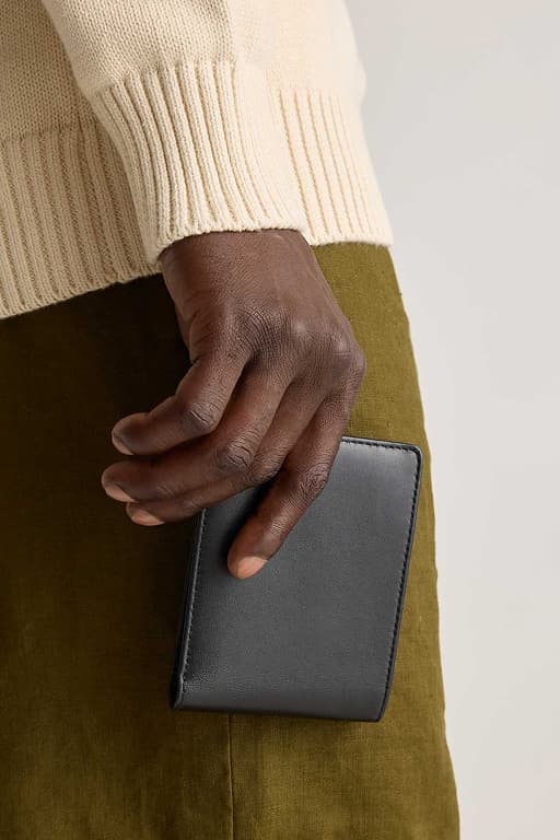Italian Leather Bifold Wallet