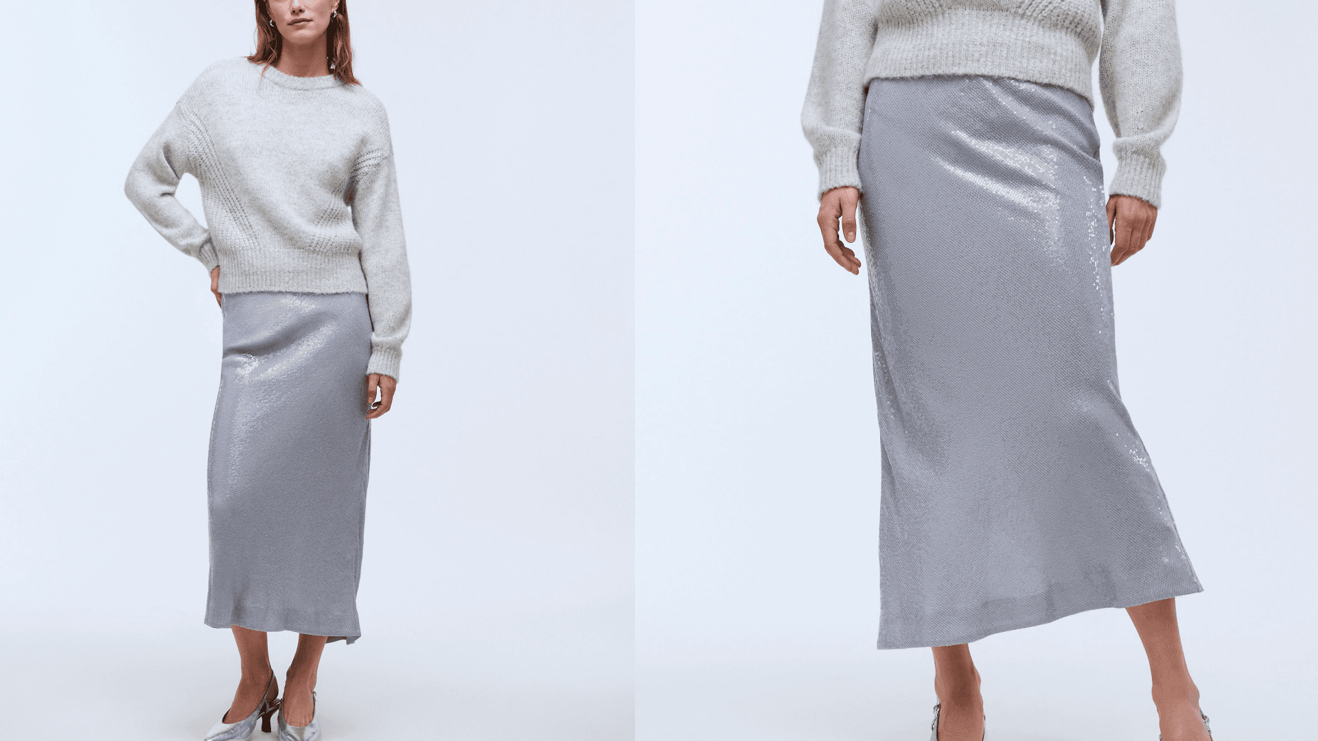 Madewell Sequin Skirt