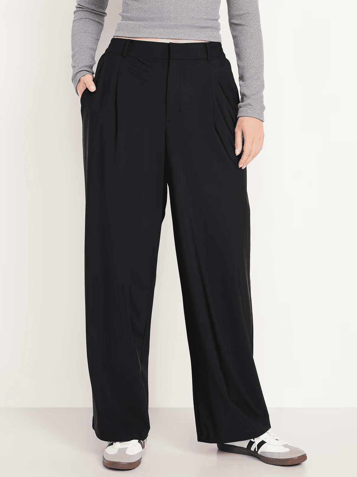 Old Navy High-Waisted SleekTech Trouser Pants