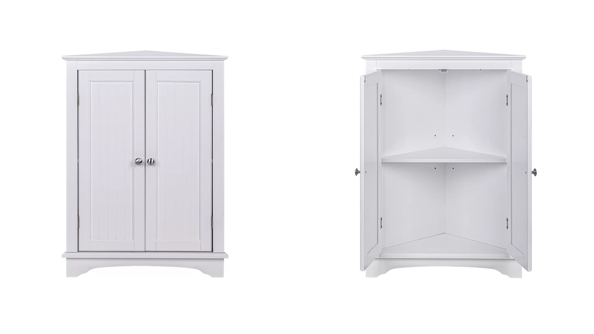 bathroom corner cabinet