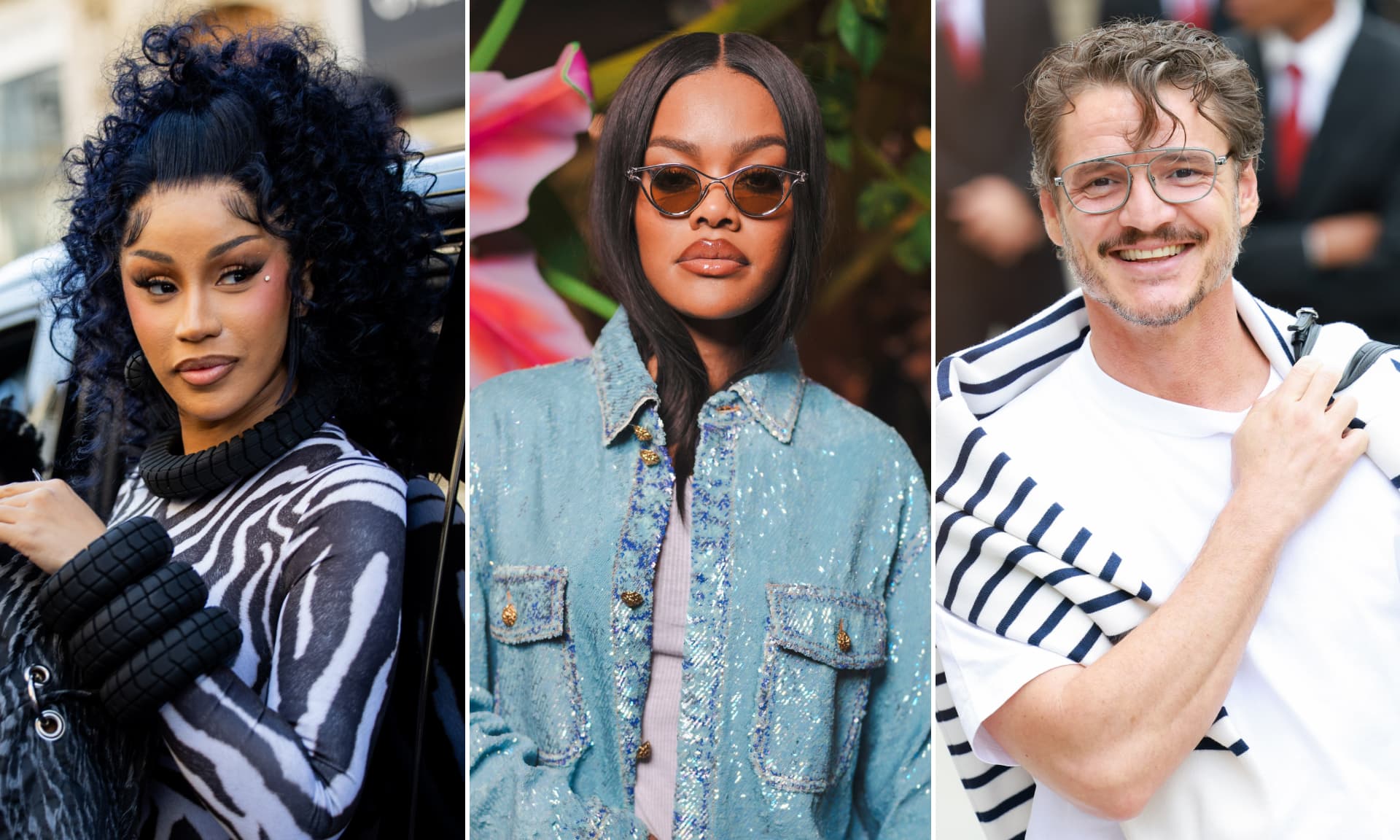 Cardi B, Teyana Taylor, and Pedro Pascal