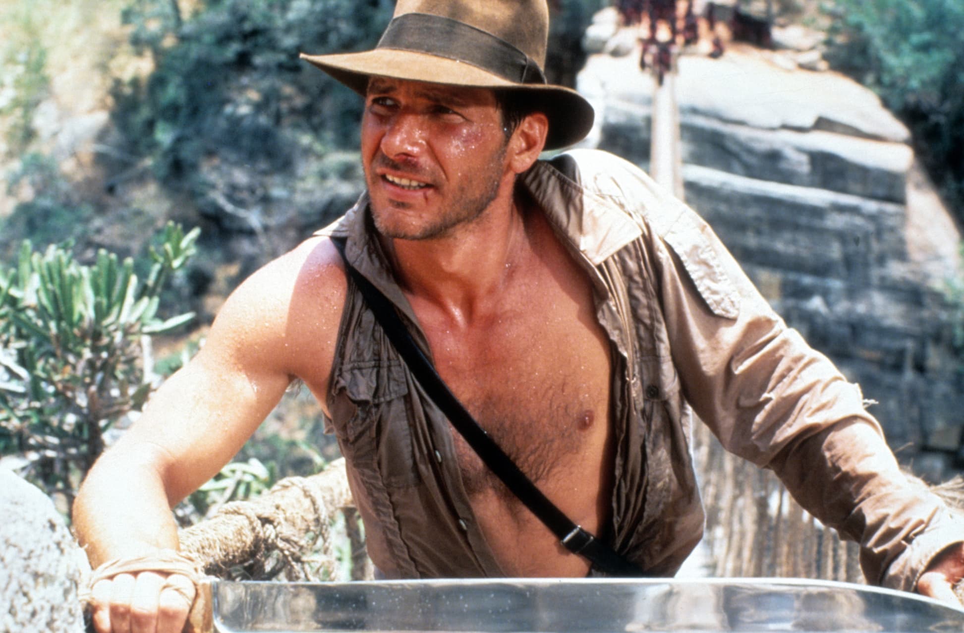 Harrison Ford as Indiana Jones