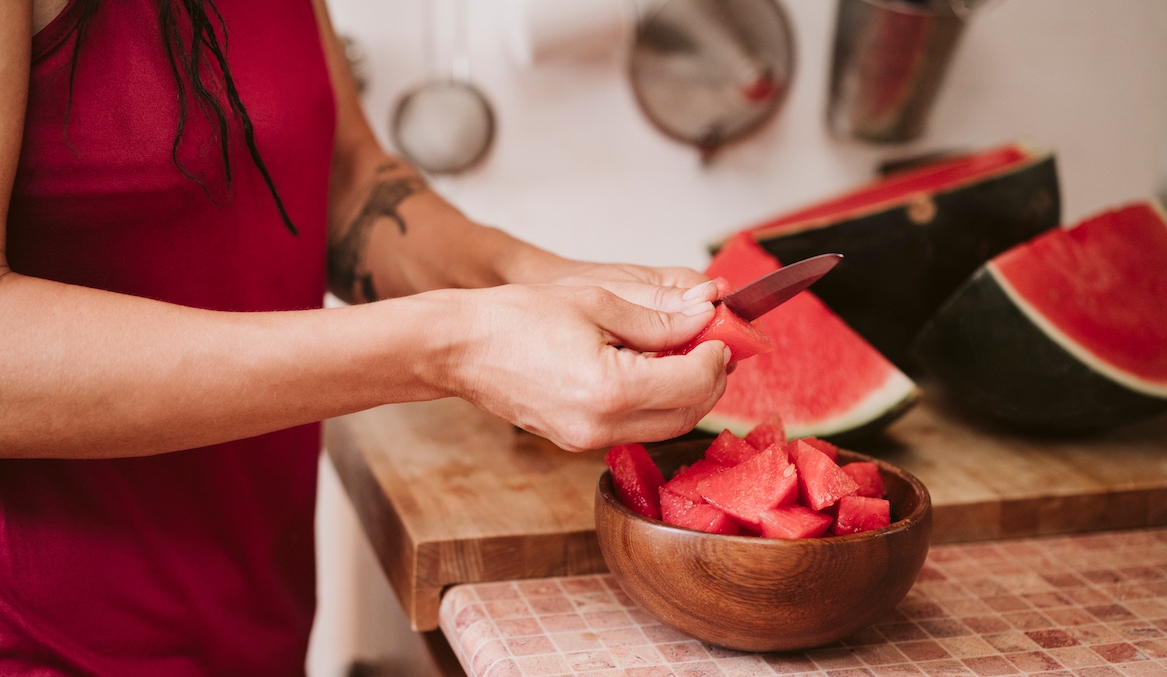 Featured image for Why Dietitians Are Begging You Not To Try the Watermelon Diet You Saw On 'Cheer'
