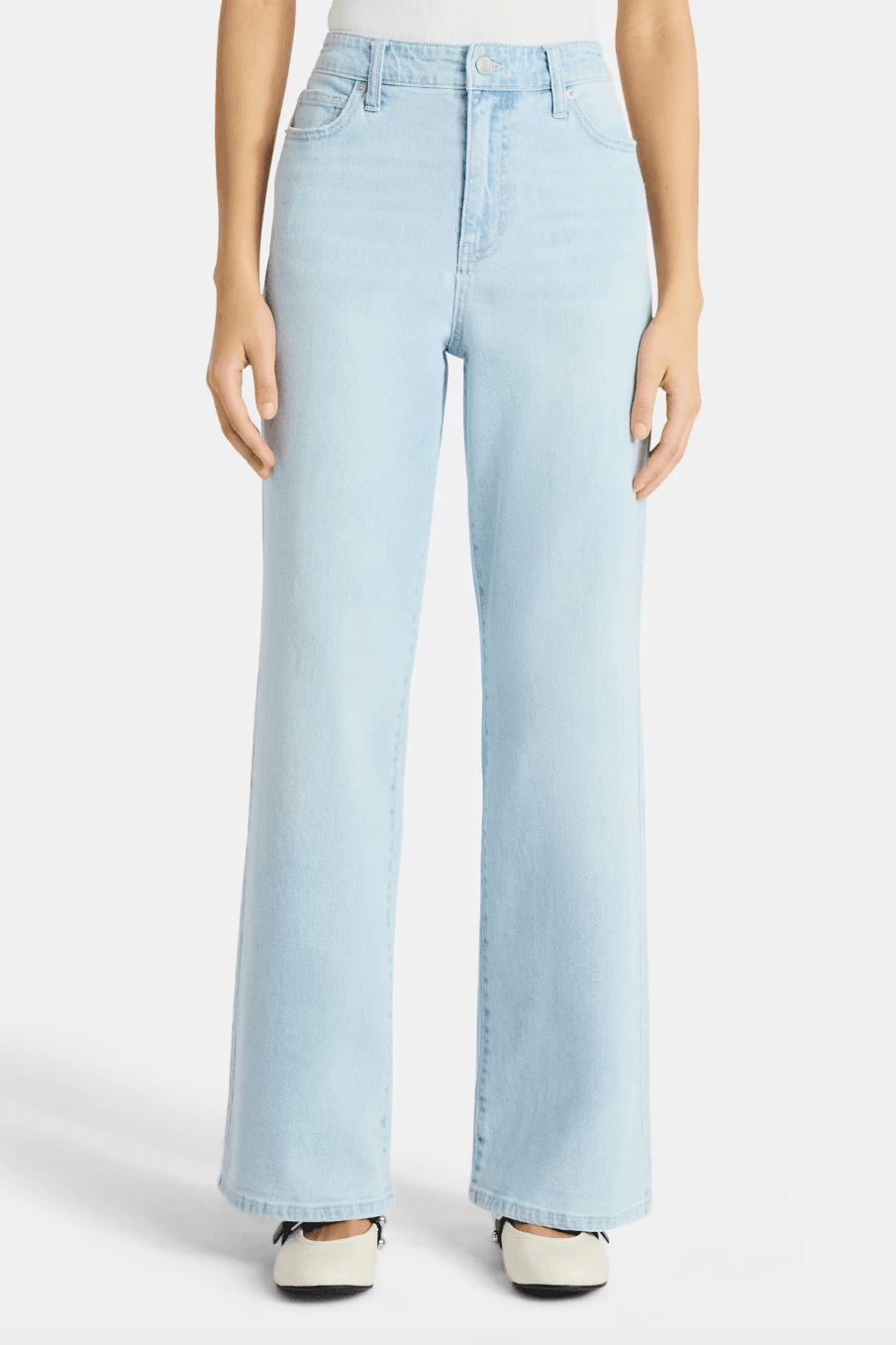 High-Rise Baggy Wide-Leg Jeans