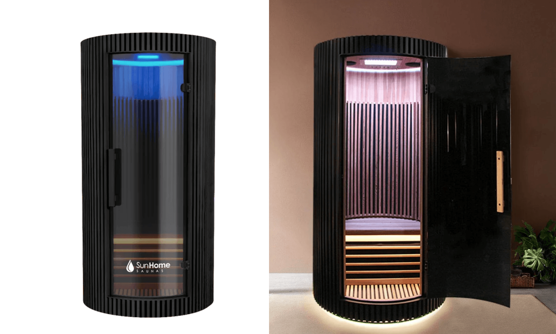 Sun Home Pod™ 1-Person Red Light & Infrared Sauna