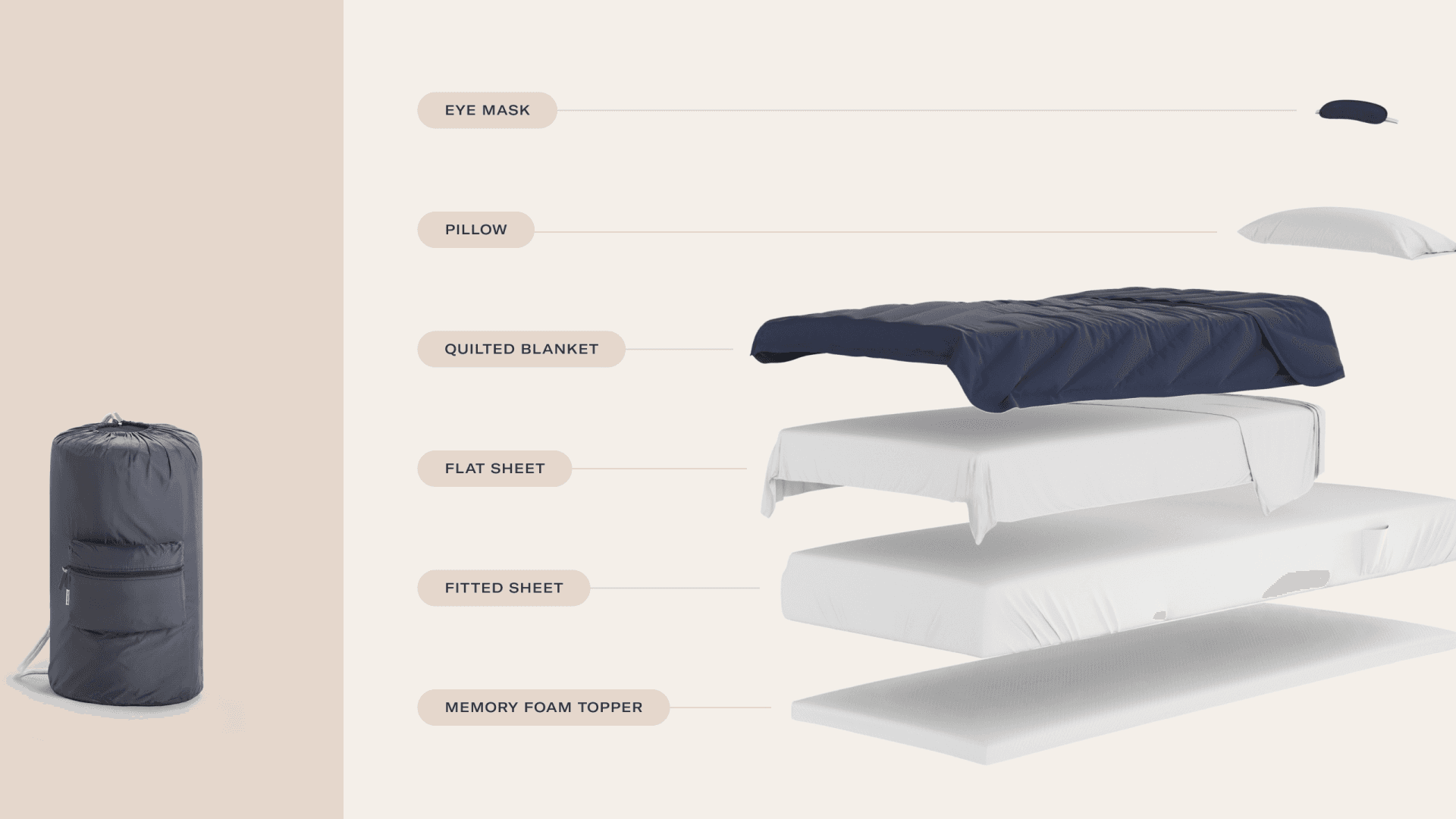 Sleeper sofa bed bundle
