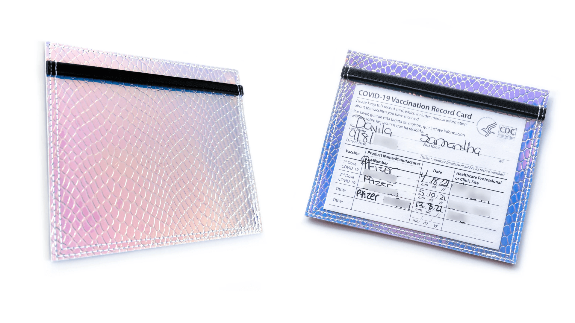Sparkle card holder