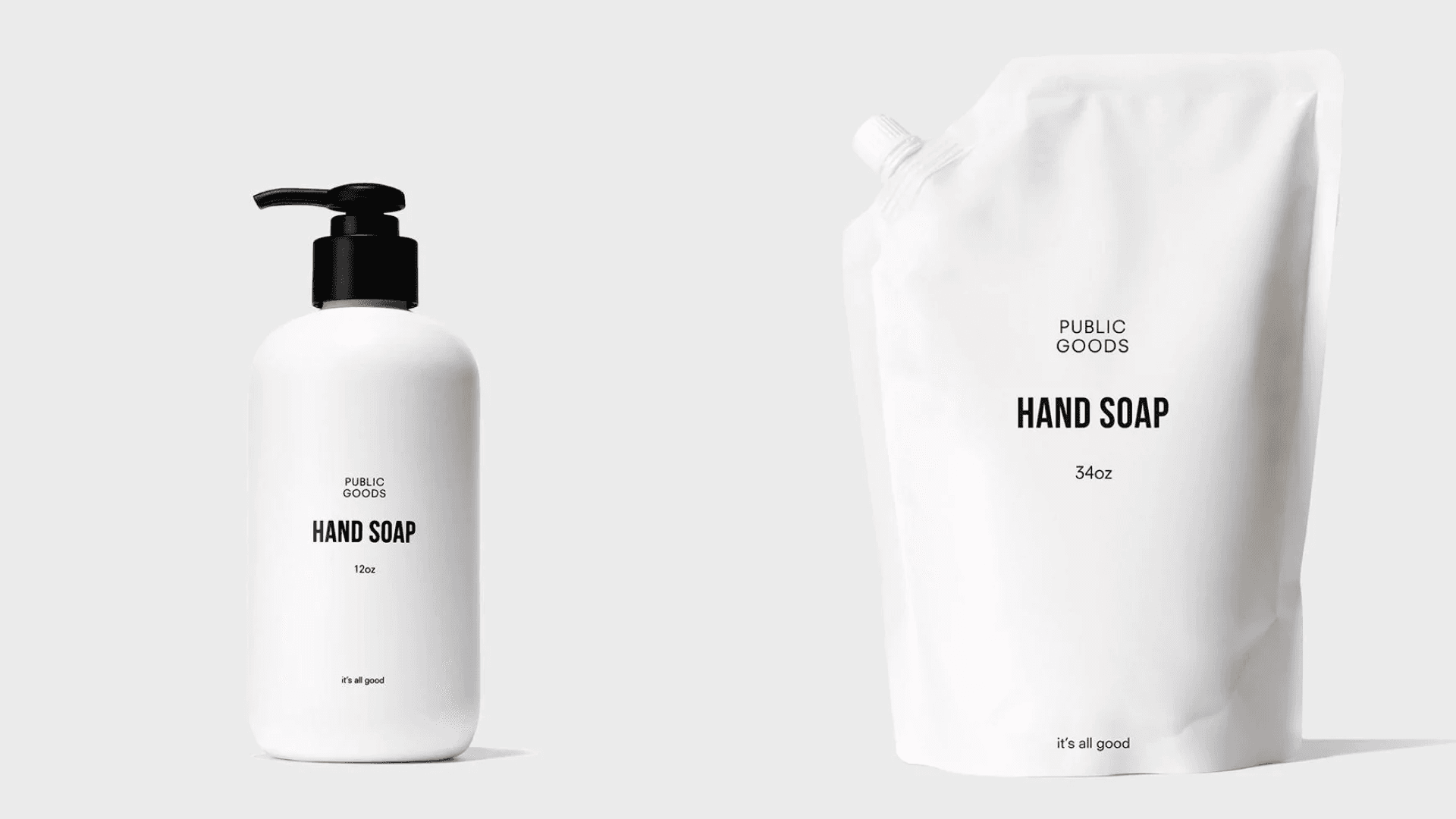 Public goods hand soap