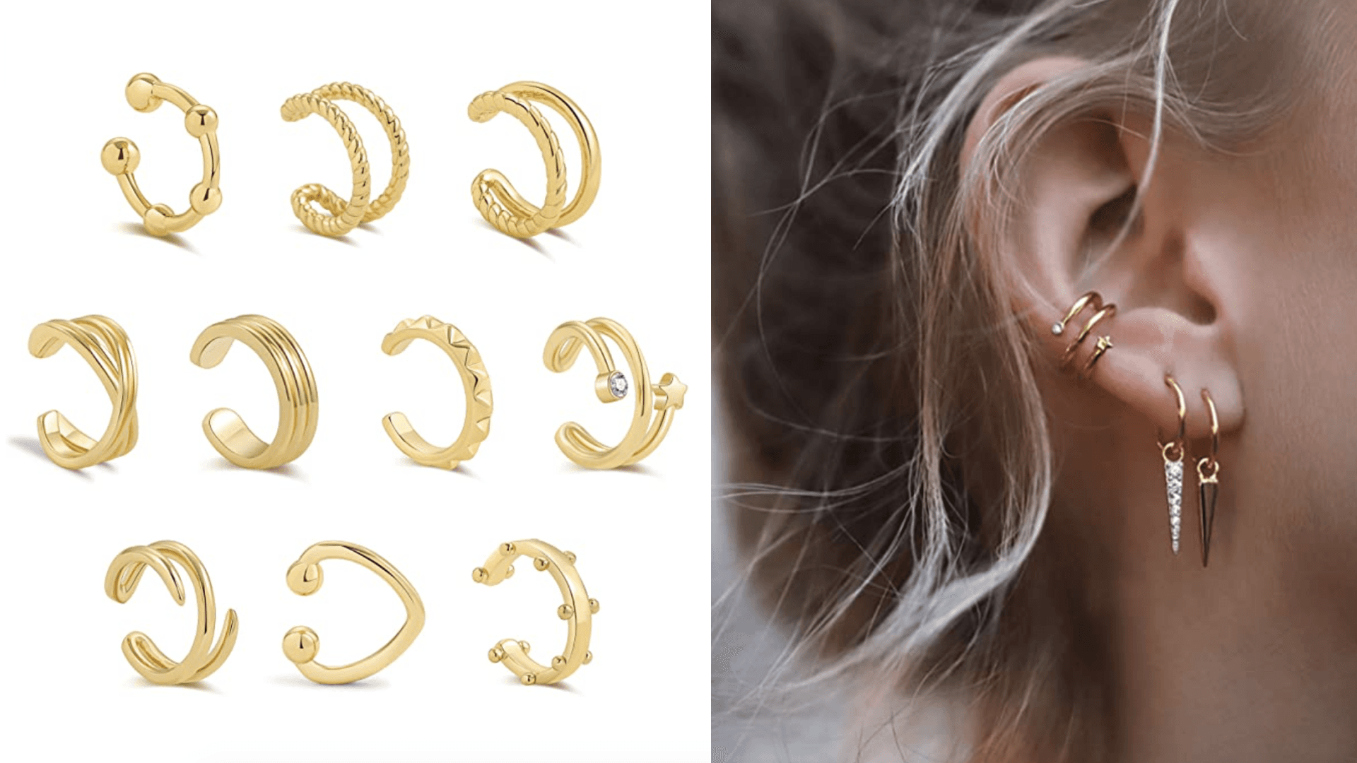 Mix-and-match earcuffs