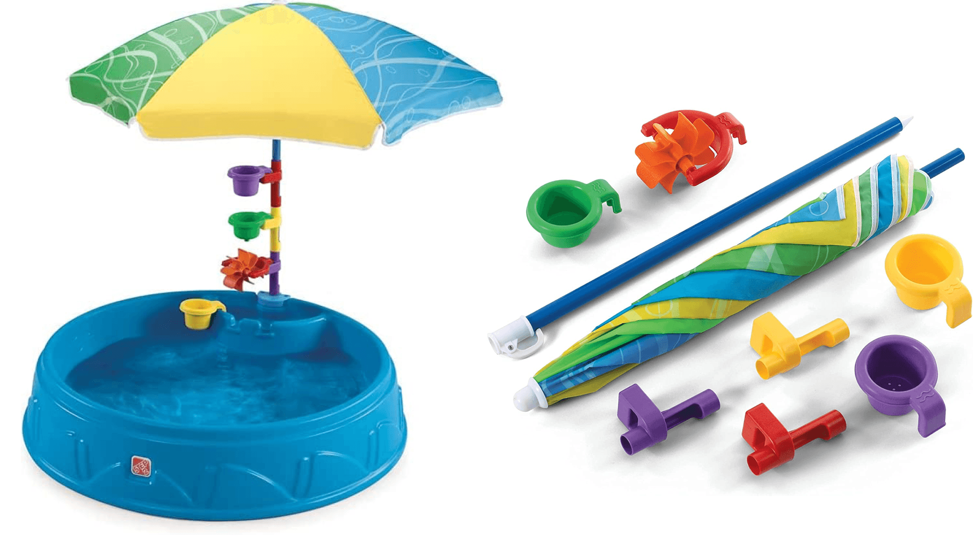 Plastic kiddie pool