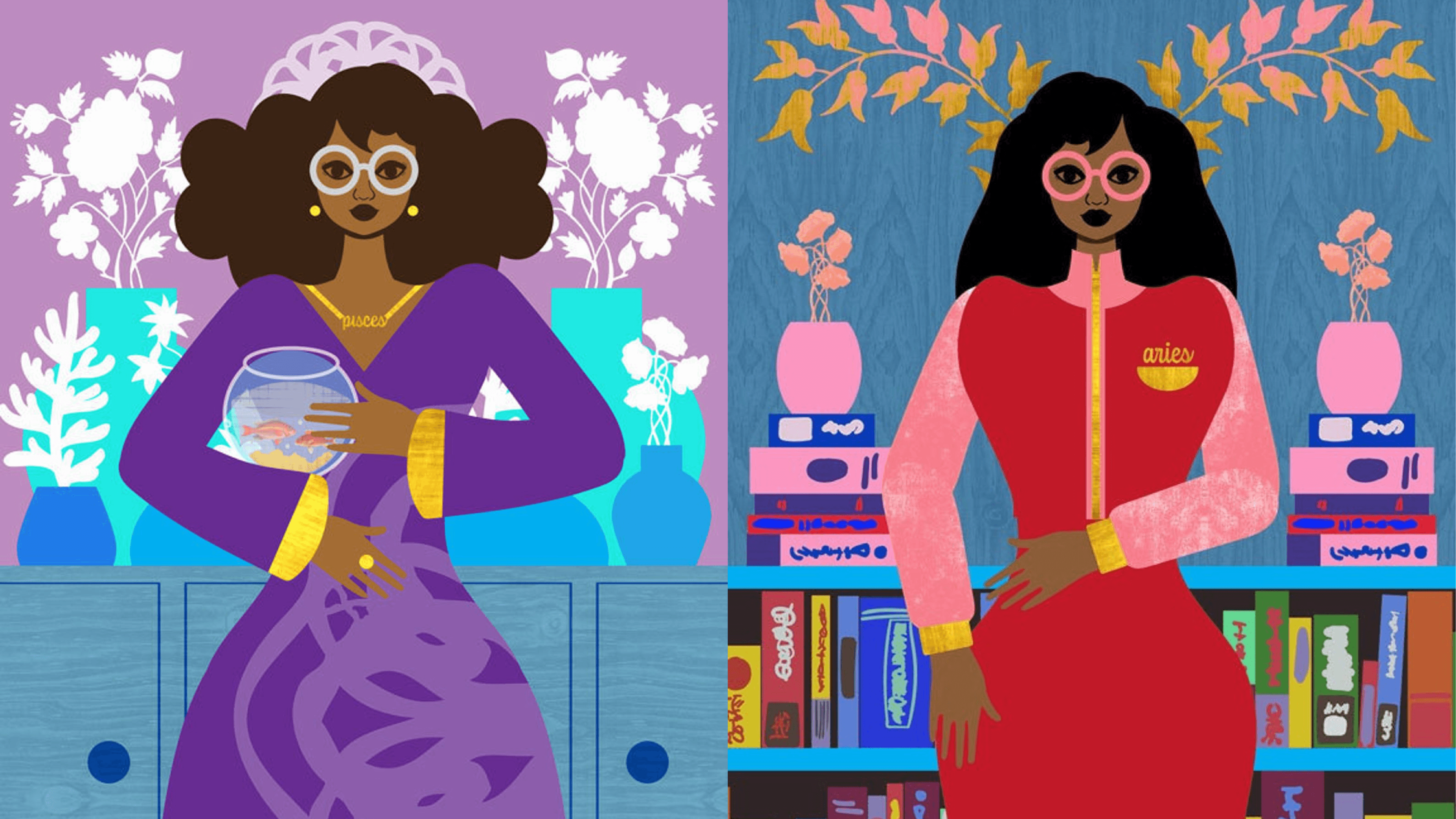 horoscope art print