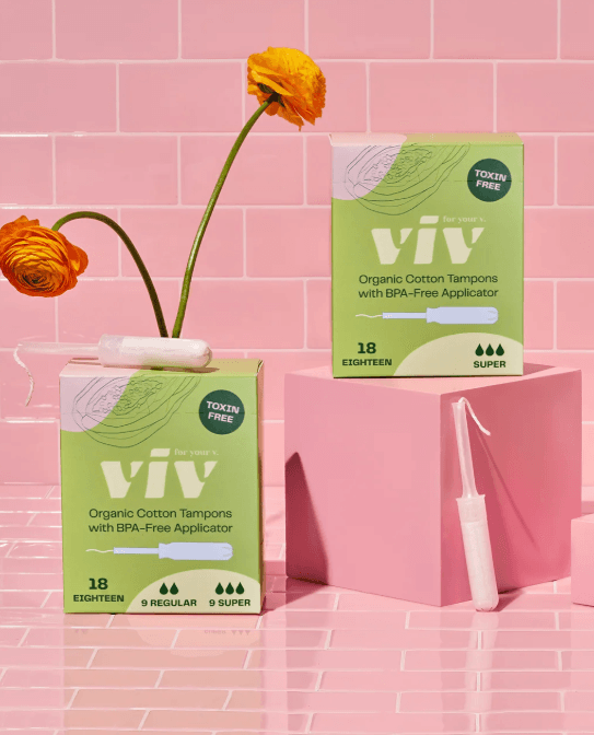 Viv Organic Cotton Tampons
