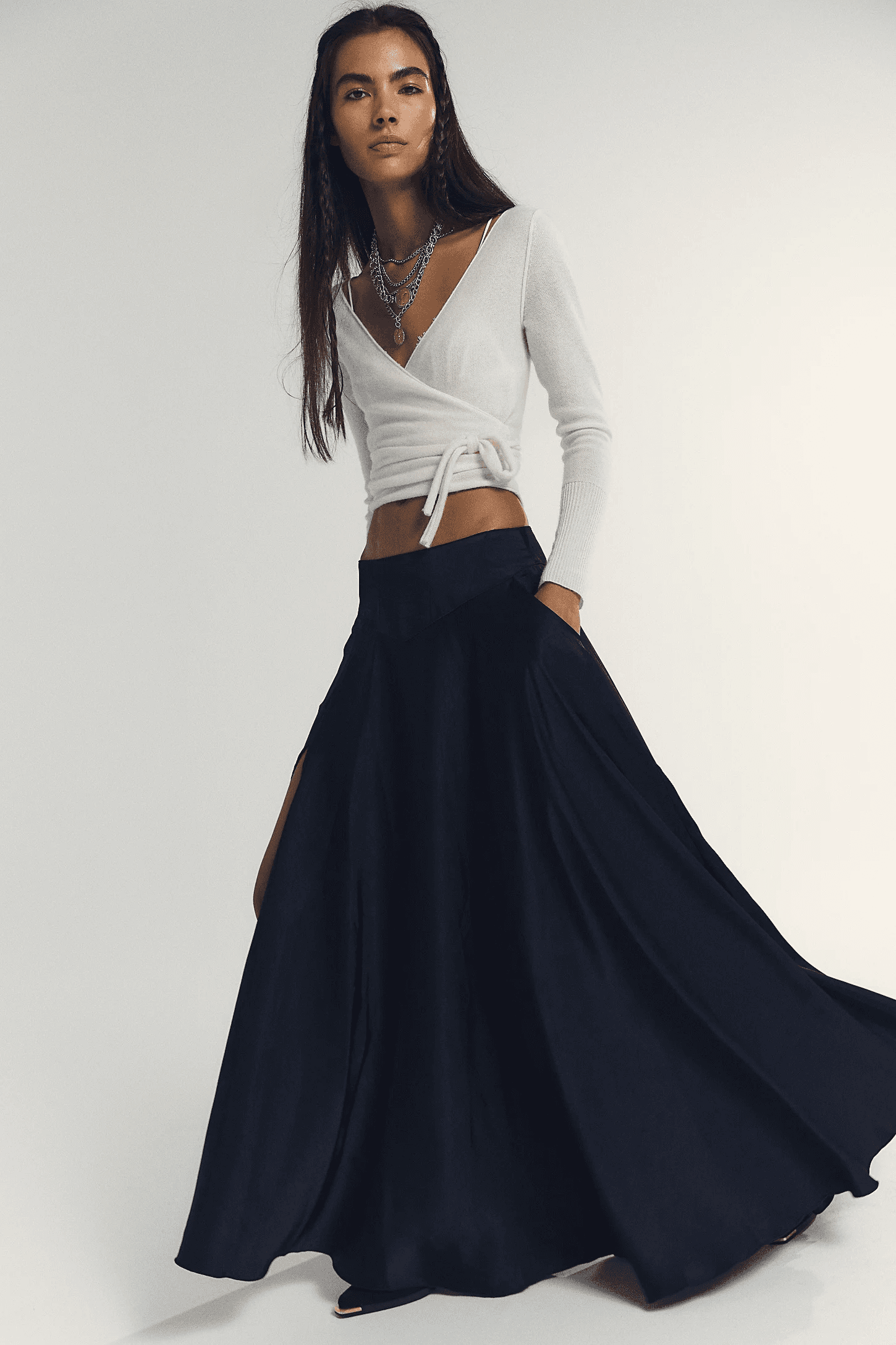 Free People Chilco Maxi Skirt