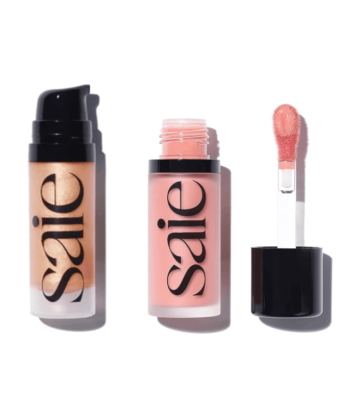Saie Mini Glowy Super Gel Lightweight llluminator & Makeup Primer