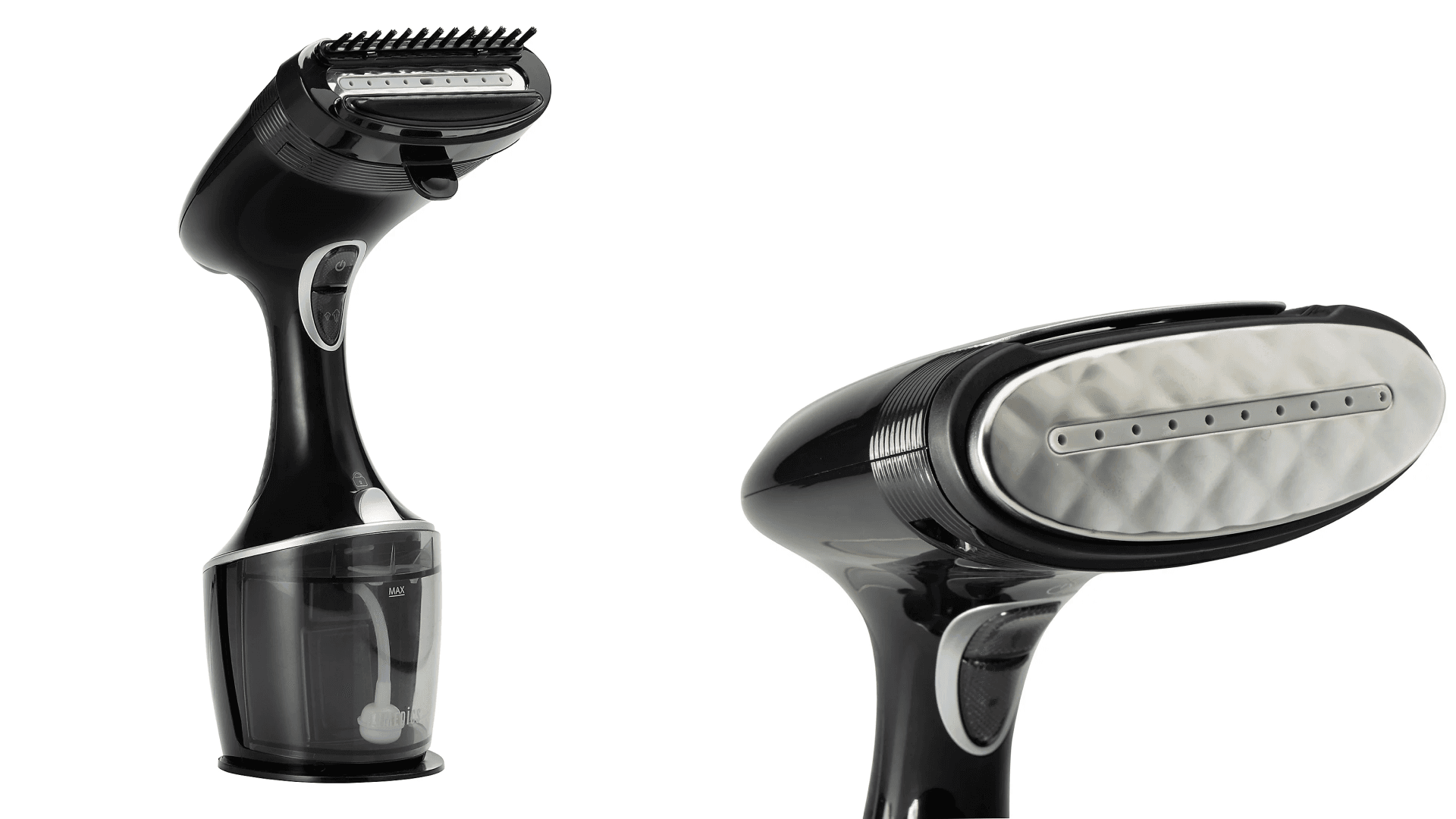HoMedics steamer in black