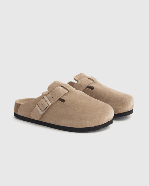 suede-clog