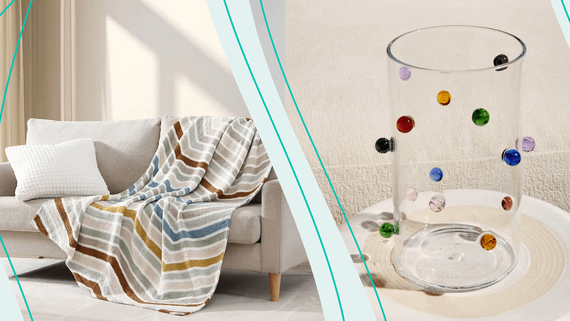 colorful home accessories