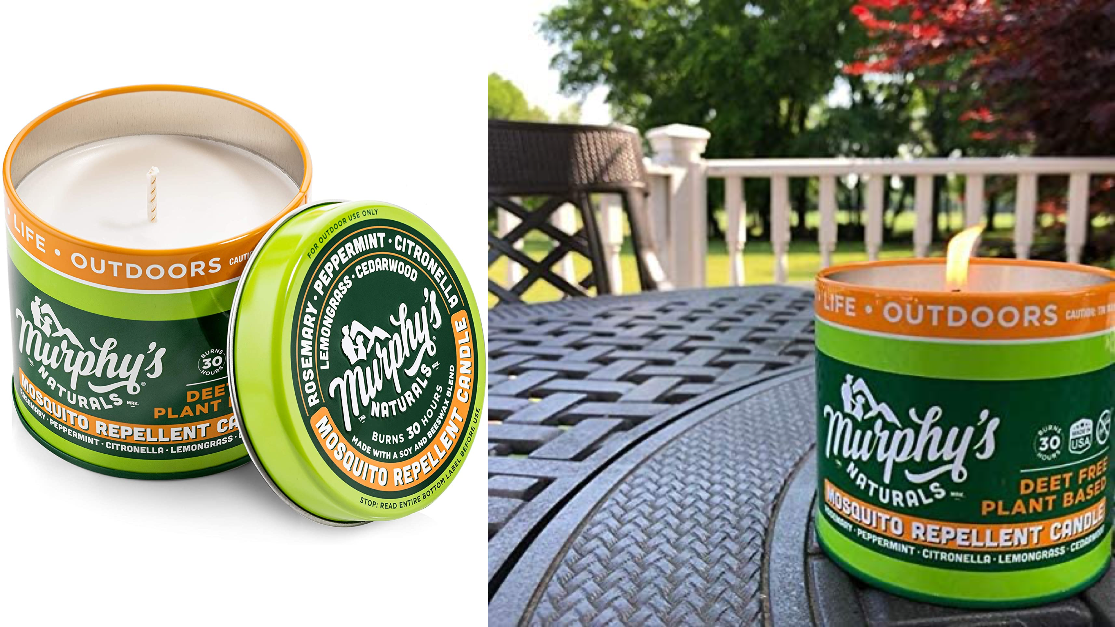 mosquito repellent candle